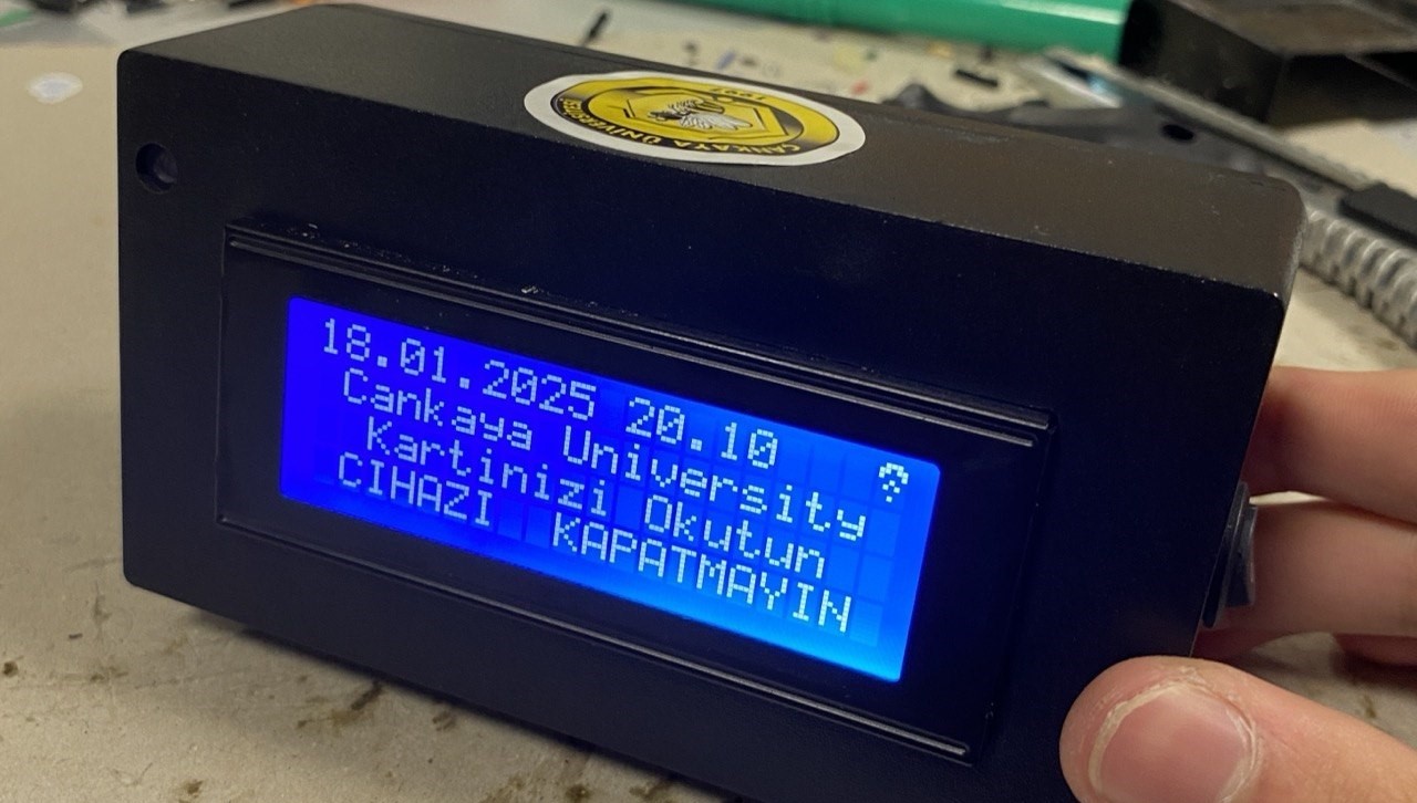 Handheld RFID Card Reader for Çankaya University